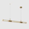 Миниатюра фото подвесной светодиодный светильник crystal lux lineup sp24w led brass | 220svet.ru