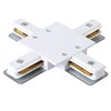 Миниатюра фото коннектор x-образный crystal lux clt 0.2211 04 wh | 220svet.ru