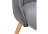 Миниатюра фото стул morgan dark gray / wood | 220svet.ru