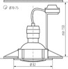 Миниатюра фото точечный светильник (в комплекте 3 шт.) kanlux tribis ii o b 23855 | 220svet.ru