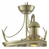 Миниатюра фото подвесная люстра arte lamp fisherman a5518lm-2-3ab | 220svet.ru