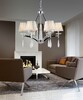 Миниатюра фото подвесная люстра lumina deco valentina ldp 1240-6 chr | 220svet.ru
