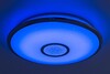 Миниатюра фото люстра потолочная светодиодная с пультом citilux старлайт cl70365rgb венге | 220svet.ru
