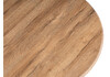 Миниатюра фото стол деревянный woodville тулип 90х73 дуб вотан / белый 530836 | 220svet.ru