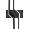 Миниатюра фото бра светодиодная escada rail 10219/2led black | 220svet.ru