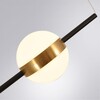 Миниатюра фото подвесной светодиодный светильник arte lamp furud a2124sp-1bk | 220svet.ru