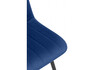 Миниатюра фото стул на металлокаркасе woodville дани синий (zd 798) / черный np 632304 | 220svet.ru