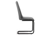Миниатюра фото стул woodville лулла серый / черный 504189 | 220svet.ru