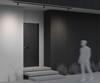 Миниатюра фото уличный трековый светильник maytoni focus led exility o-tr02-1-s-8wb4k | 220svet.ru