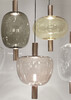 Миниатюра фото подвесной светильник riflesso sp 3 amethyst/gold vistosi | 220svet.ru