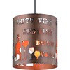 Миниатюра фото подвесной светильник arte lamp caffetteria a1223sp-1br | 220svet.ru