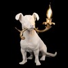 Миниатюра фото настольная лампа loft it dog 10312 white | 220svet.ru