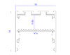 Миниатюра фото профиль накладной/подвесной для светодиодной ленты ambrella illumination profile system gp3050bk | 220svet.ru