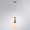 Миниатюра фото подвесной светильник arte lamp bolla-sola a3315sp-1pb | 220svet.ru