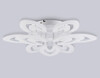 Миниатюра фото потолочная светодиодная люстра с пультом ду ambrella light acrylica fa4547 | 220svet.ru