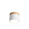 Миниатюра фото накладной светодиодный светильник inodesign wood white 20.0810 | 220svet.ru