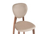 Миниатюра фото стул деревянный woodville вакимо tenerife beige / орех миланский 543595 | 220svet.ru