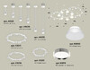 Миниатюра фото потолочный светильник на штанге ambrella light diy spot techno ring xr92212100 | 220svet.ru