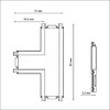 Миниатюра фото соединитель t-образный с токопроводом novotech shino smal 135210 | 220svet.ru