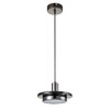 Миниатюра фото подвесной светильник escada 10260/1 led*12w black/black marble | 220svet.ru