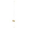 Миниатюра фото бра indigo linea 14024/a/1w brass v000124l | 220svet.ru