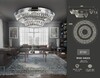 Миниатюра фото потолочный светодиодный светильник ambrella light traditional tr5029 | 220svet.ru