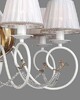 Миниатюра фото подвесная люстра lumien hall эми h17005/7whgd | 220svet.ru