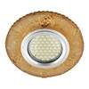 Миниатюра фото встраиваемый светильник fametto luciole dls-l150 gu5.3 glassy/yellow | 220svet.ru