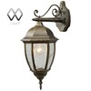 Миниатюра фото уличный настенный светильник de markt фабур 804020201 | 220svet.ru