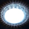 Миниатюра фото встраиваемый светодиодный светильник ambrella light gx53 led g308 cl/cld | 220svet.ru