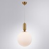 Миниатюра фото подвесной светильник arte lamp bolla-sola a3330sp-1pb | 220svet.ru
