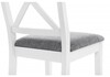 Миниатюра фото стул деревянный bern butter white / grey | 220svet.ru