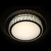 Миниатюра фото потолочный светодиодный светильник ambrella light orbital crystal f94 ch/cl 48w d490 | 220svet.ru