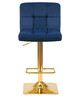 Миниатюра фото стул барный dobrin goldie lm-5016-4005 синий | 220svet.ru