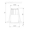 Миниатюра фото встраиваемый светодиодный светильник elektrostandard 15269/led черный a056022 | 220svet.ru