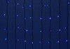Миниатюра фото уличная светодиодная гирлянда (ul-00003936) uniel занавес 220v синий uld-c2030-240/tbk blue ip67 | 220svet.ru