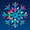 Миниатюра фото подвесной светодиодный светильник «снежинка» (ul-00007250) uniel uld-h4040-048/dta rgb ip20 snowflake | 220svet.ru