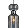 Миниатюра фото подвесной светильник escada gloss 1141/1s chrome/smoke | 220svet.ru