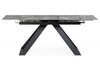 Миниатюра фото керамический стол раскладной woodville гарднер оробико / черный 588026 | 220svet.ru