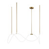 Миниатюра фото подвесной светильник loft it thread 10388p/c brass | 220svet.ru