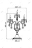 Миниатюра фото настольная лампа osgona tesoro 710952 | 220svet.ru