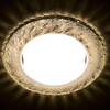 Миниатюра фото встраиваемый светодиодный светильник ambrella light gx53 led g303 kf/wh | 220svet.ru