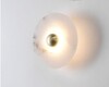 Миниатюра фото настенный светодиодный светильник inodesign median gold 44.345 | 220svet.ru