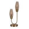 Миниатюра фото настольная лампа escada desire 10165/2 copper | 220svet.ru