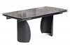Миниатюра фото керамический стол раскладной woodville готланд baolai / черный 588028 | 220svet.ru