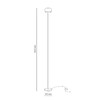 Миниатюра фото торшер tk lighting noa 19008 | 220svet.ru