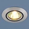 Миниатюра фото встраиваемый светильник elektrostandard 5106 mr16 sl/bk серебро/черный 4690389009099 | 220svet.ru
