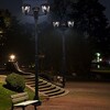 Миниатюра фото садово-парковый светильник reluce 08302-0.7-001sj 2,2m bk | 220svet.ru