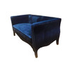Миниатюра фото диван roomers furniture s0191-2d/blue#9801 | 220svet.ru