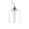 Миниатюра фото подвесной светильник ideal lux bistro sp1 square trasparente | 220svet.ru
